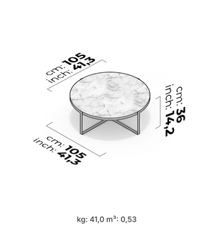 Capella Coffee Table - Ceramic