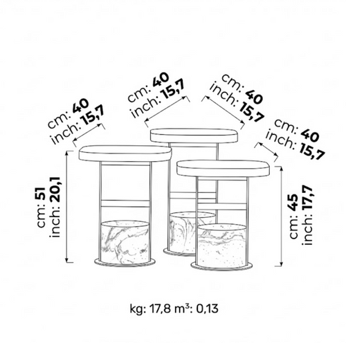 Allegro Coffee Table