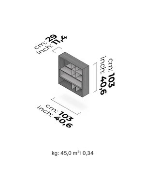 Hiro Tv&Wall Unit