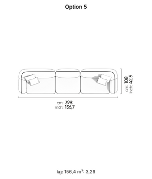 Canapé modulable Icona