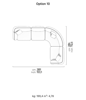 Canapé modulable Icona