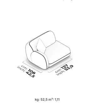 Canapé modulable Icona