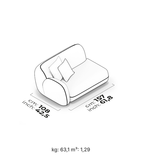 Canapé modulable Icona