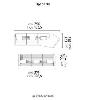 Canapé modulable Heritage