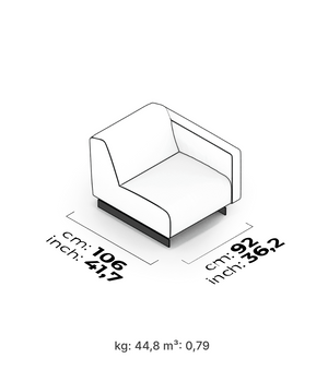 Canapé modulable Heritage
