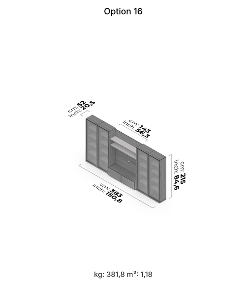 Luis Tv&Wall Unit
