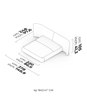 Lugano Bedstead
