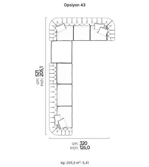 Aspendos Sofa