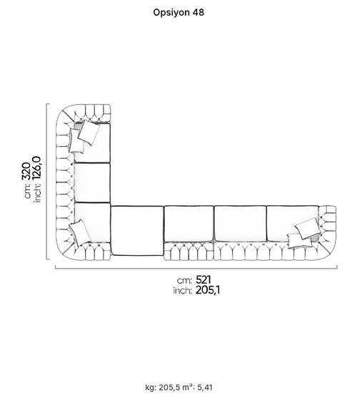 Aspendos Sofa