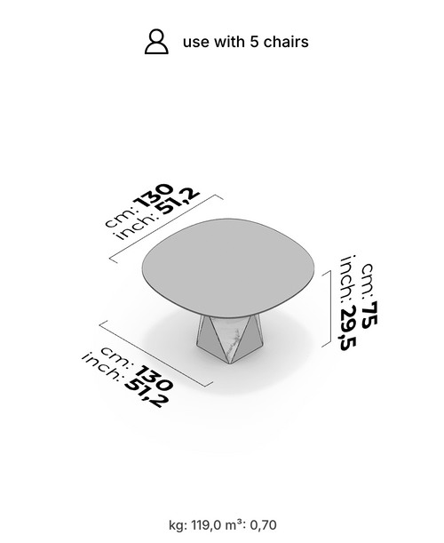 Pentagon Table