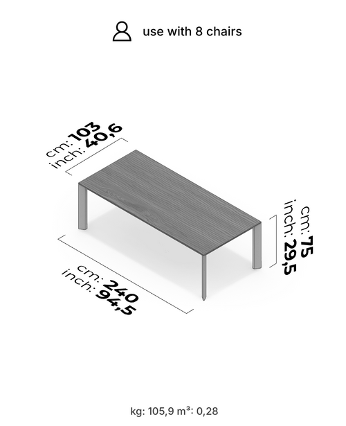 Mesa de comedor Héctor