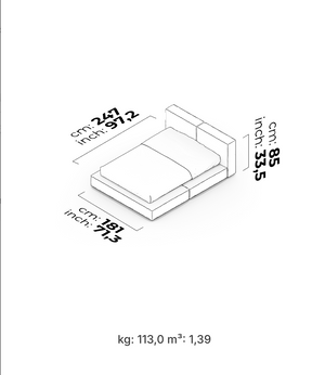 Poufy Bedstead