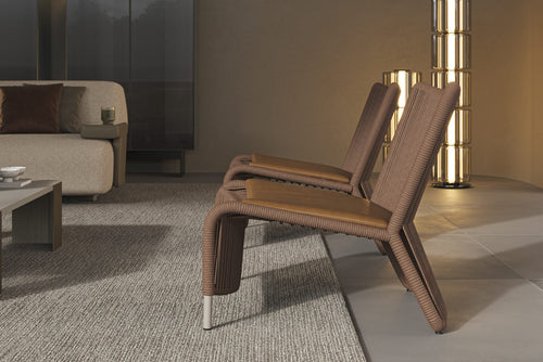 Bargi Accent Chair - Leather
