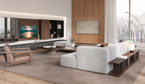 Meuble TV et mur (céramique) Infinity
